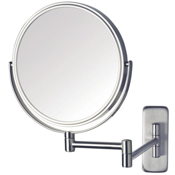 Jerdon Wall-Mount 8X/1X 8" diameter Vanity Mirror - Picture 1 of 8